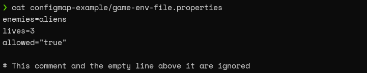game env