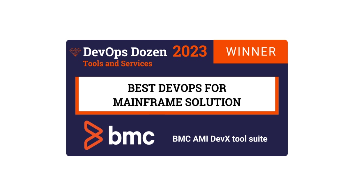 DevOps Dozen 2023: Best DevOps for Mainframe Solution