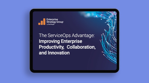 Improving Enterprise Productivity, Collaboration, and Innovation with ServiceOps