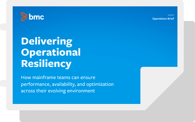 Delivering Operational Resiliency