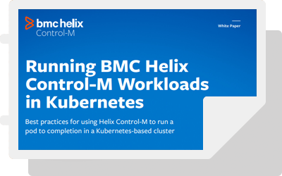 Running BMC Helix Control-M Workloads in Kubernetes