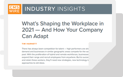 Whats Shaping the Workplace 2021