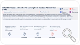Learning Path for BMC AMI Data IMS Database Advisor