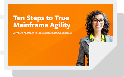 E-book: 10 Steps to True Mainframe Agility