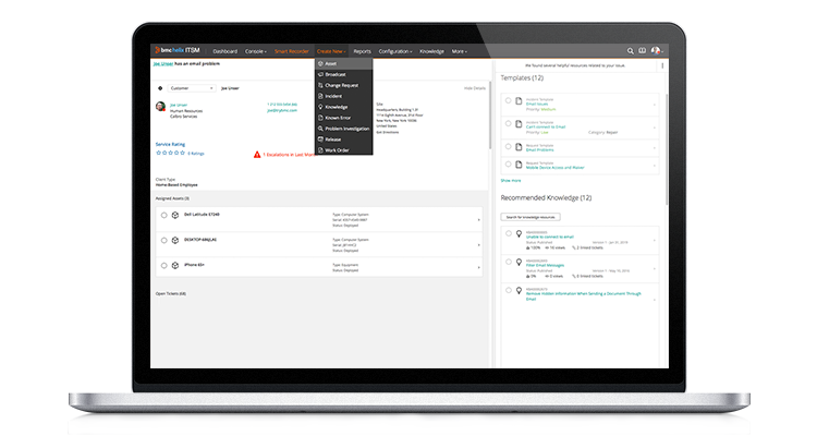 Helix ITSM Incident & Problem Management