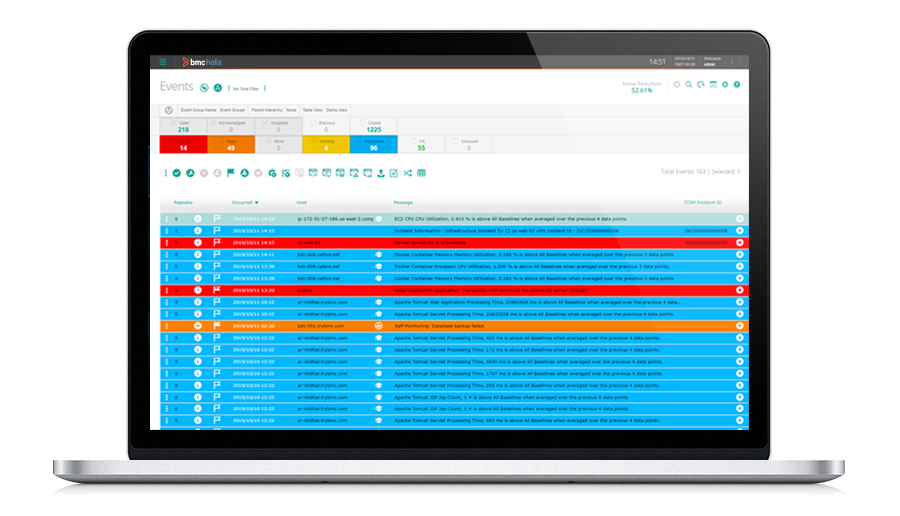 Log and prioritize events