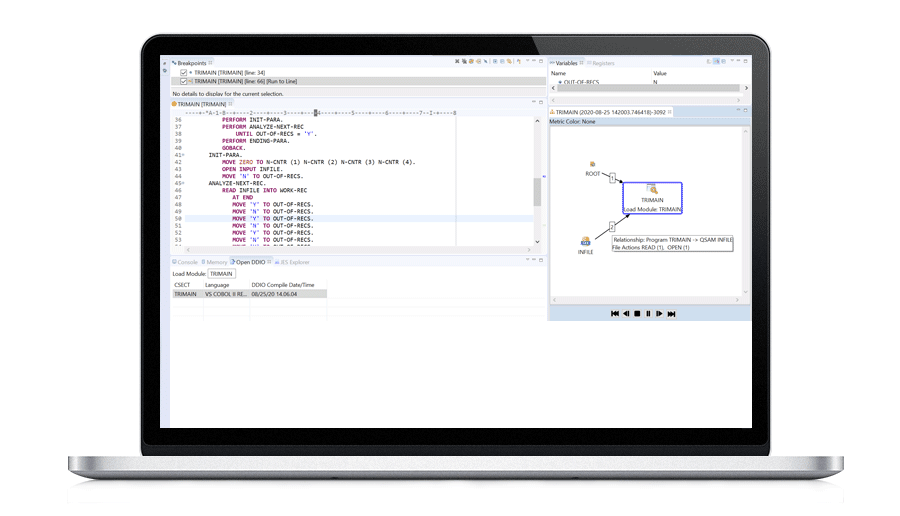 Visually understand code as you debug